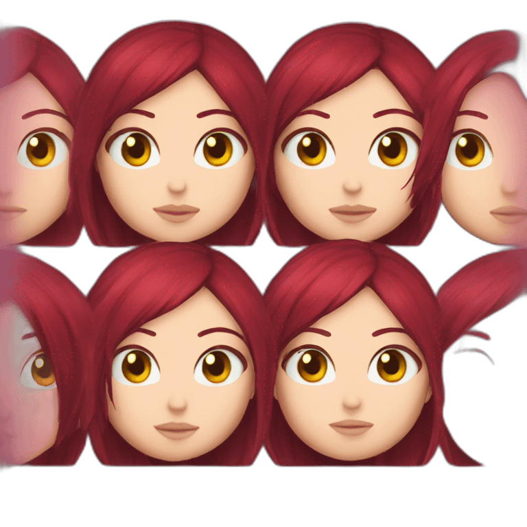 Erza scarlet emoji emoji