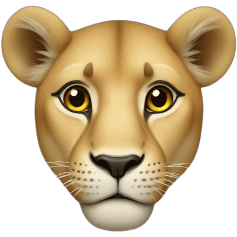 Lioness emoji