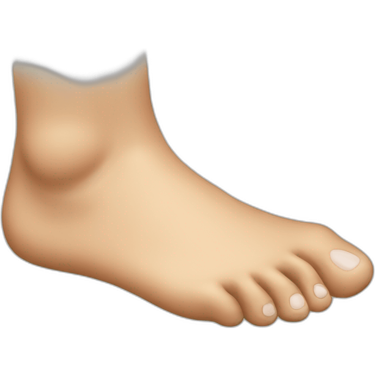 foot emoji