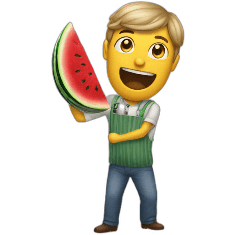 Ahs williams cutting watermelon emoji