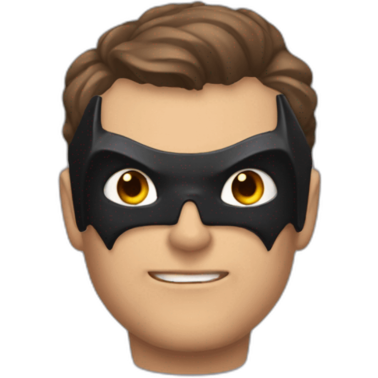 Bat man emoji