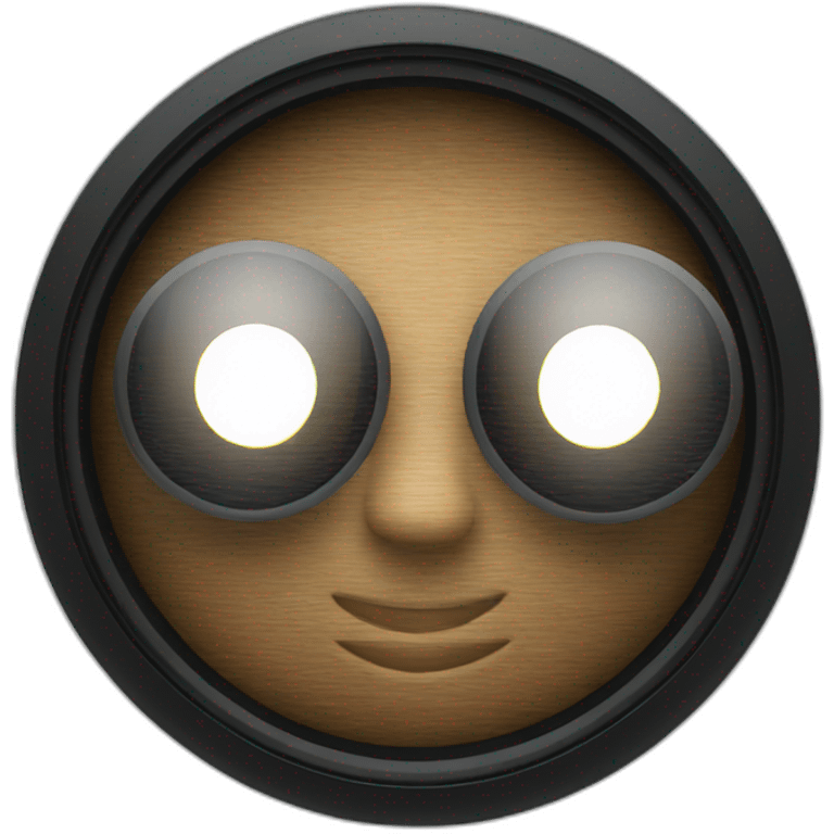 Focus lens emoji