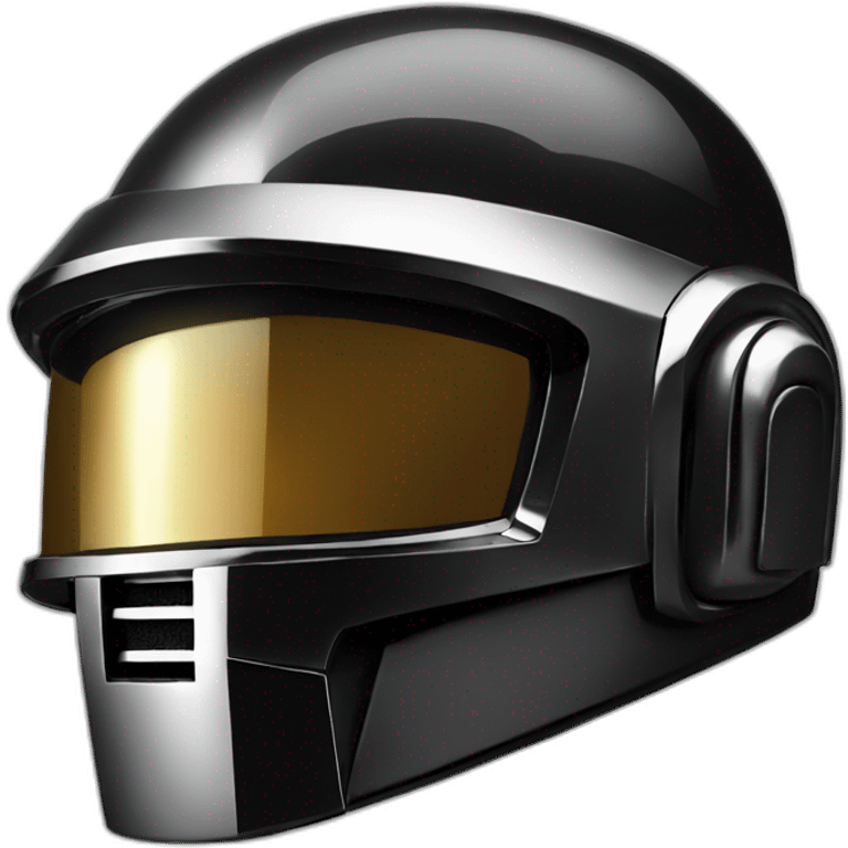 daft punk helmet side emoji