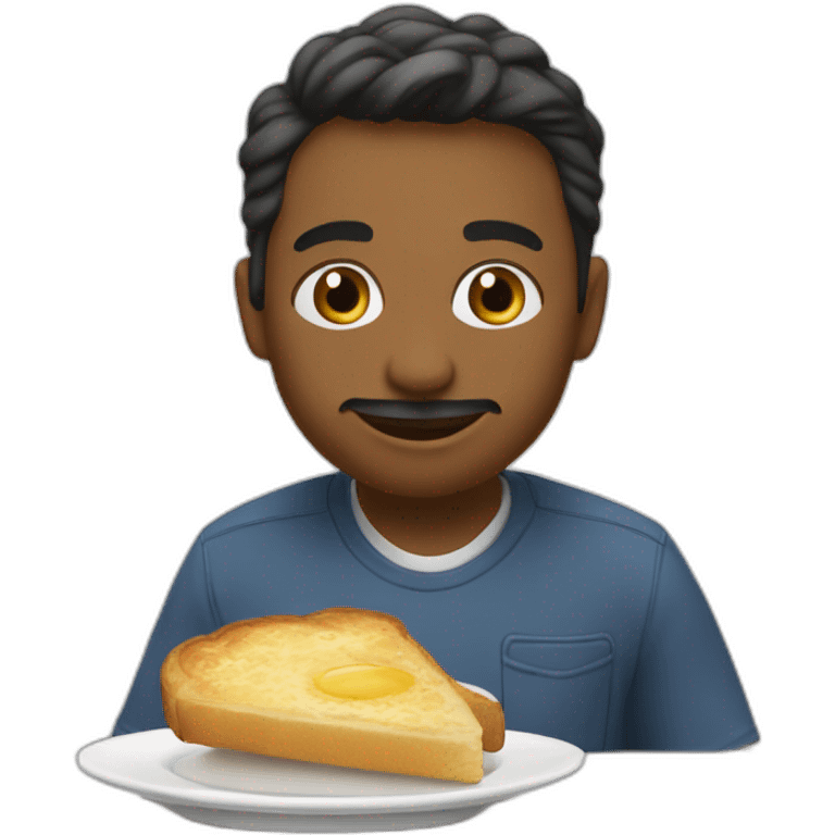 Un petit déjeuner emoji