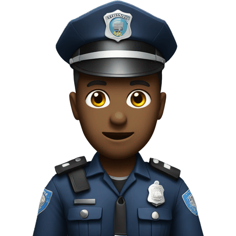 WhatsApp police officer emoji