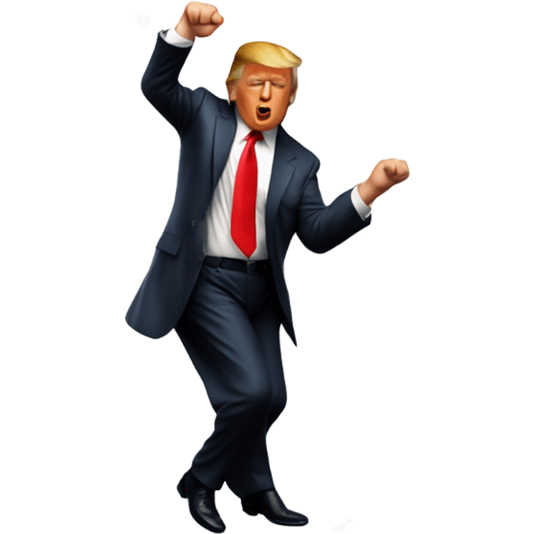 Trump dance emoji