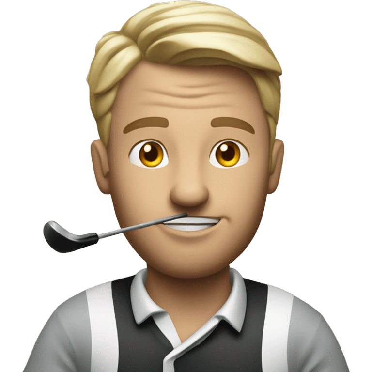 golfer playing roulette emoji