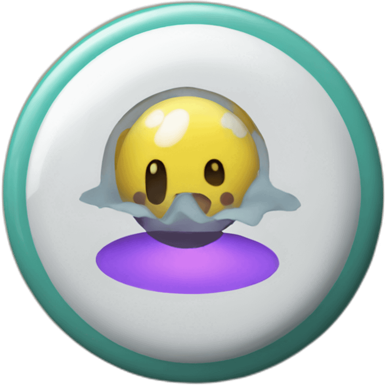 Confirm Button Pokemon Badge  emoji