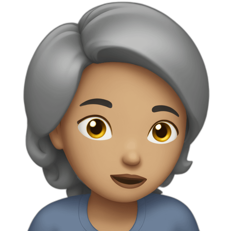 Mother tired emoji