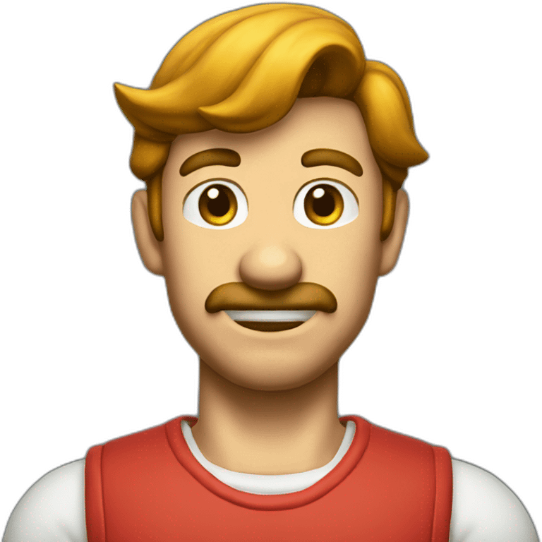 skinny mario emoji