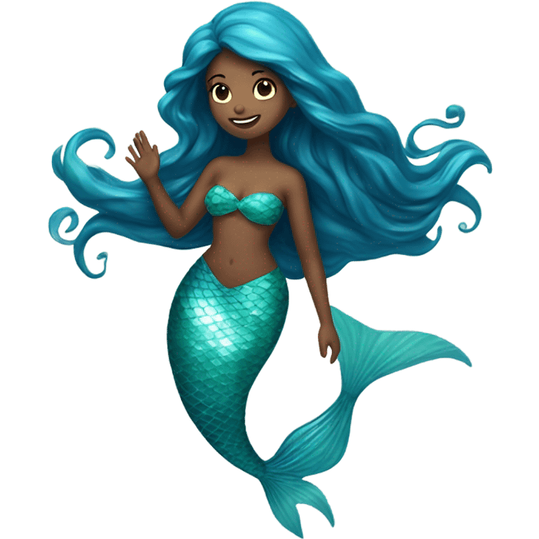 Me as a mermaid emoji