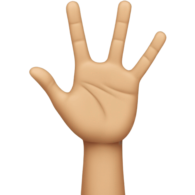 talk to the hand emoji