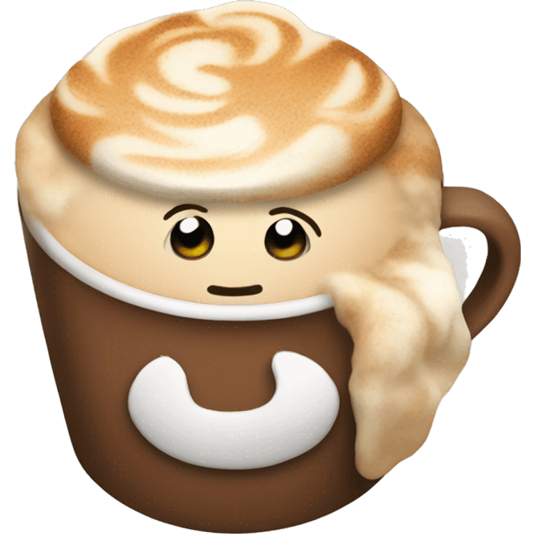 Cozy latte emoji