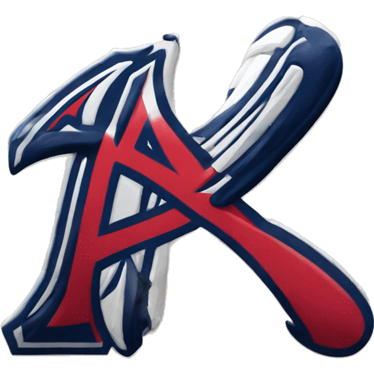 Atlanta Braves logo emoji