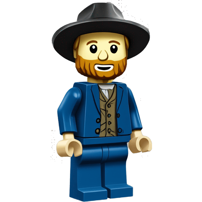 vincent van gogh lego full body emoji