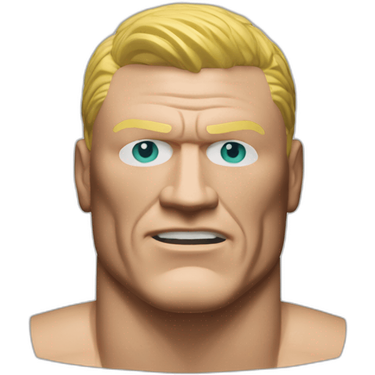 Brock Lesnar action figure emoji