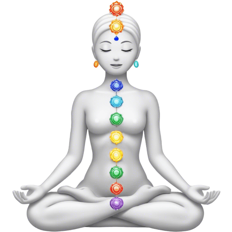 chakras white emoji