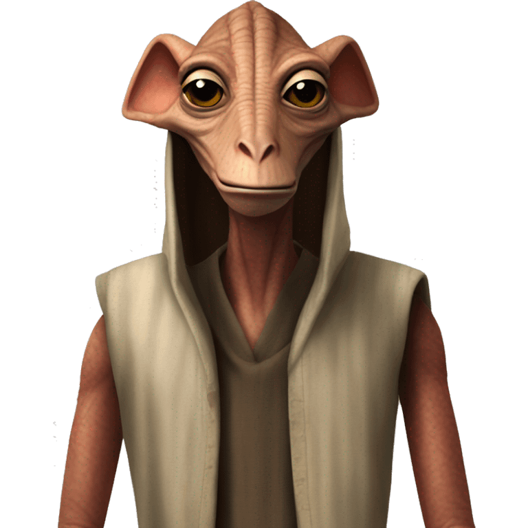 Jar Jar Binks turning up in the club emoji