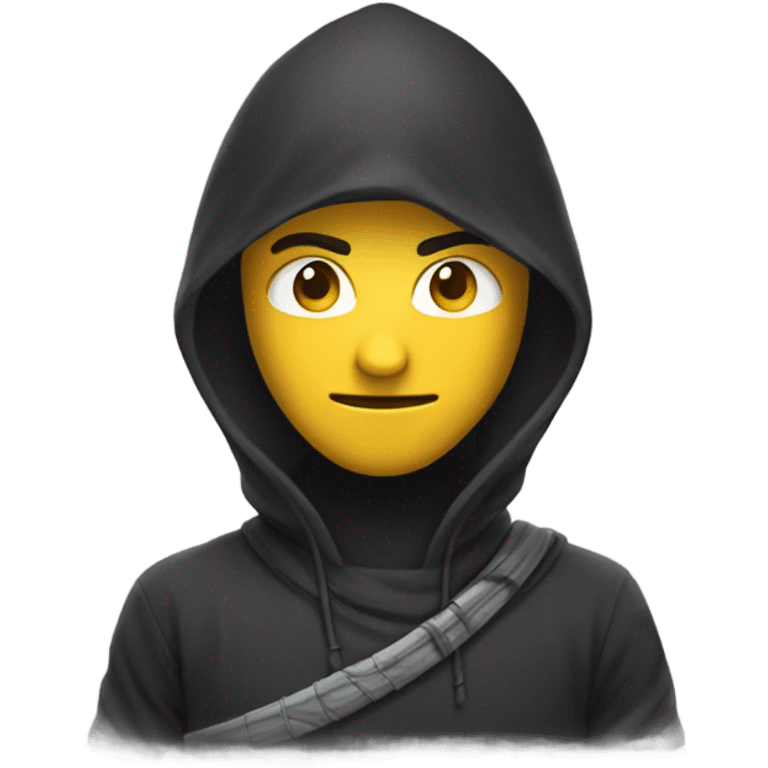 Ninja Wearing hoodie emoji