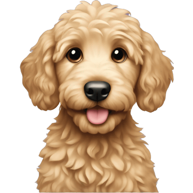 golden doodle puppy emoji