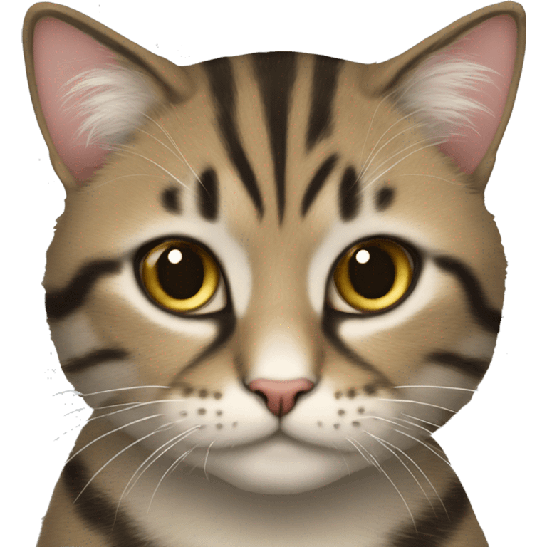 パソコンの上で遊ぶ猫 emoji