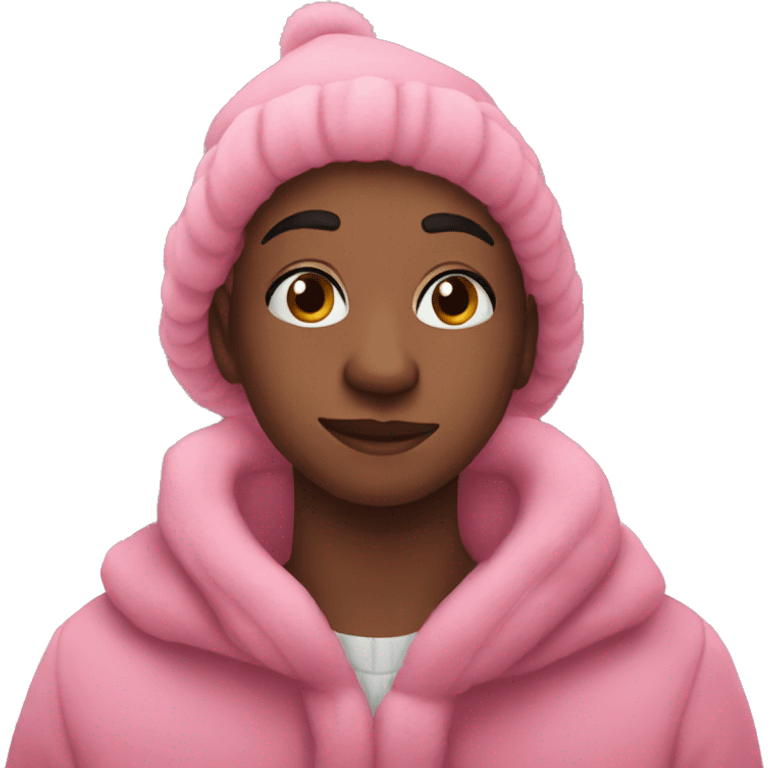 Asthetic pink cozy Christmas  emoji