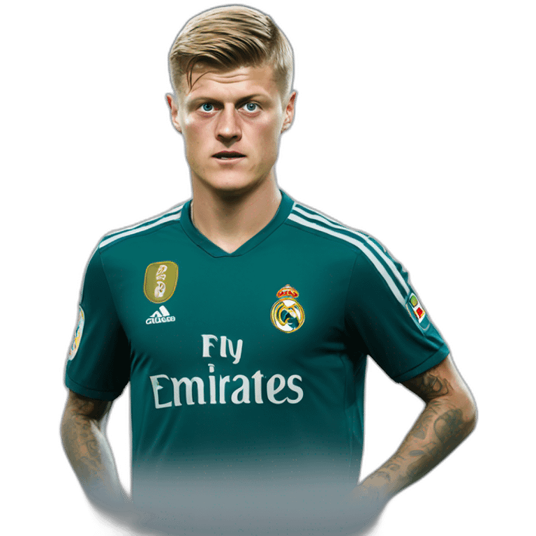 toni kroos real madrid emoji