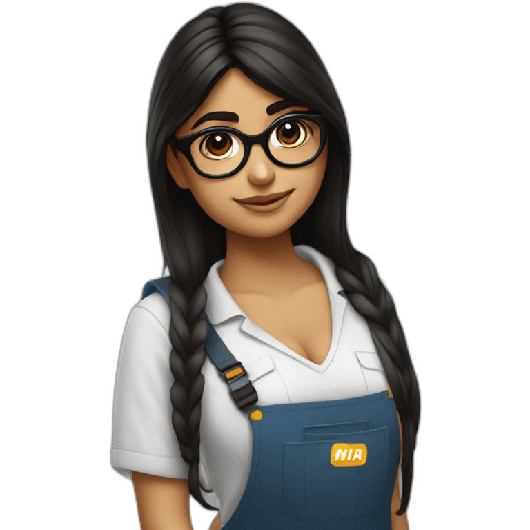 mia-khalifa at work emoji