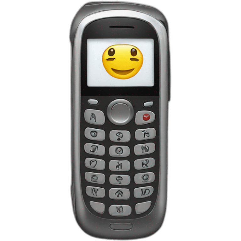 Text flip-phone emoji