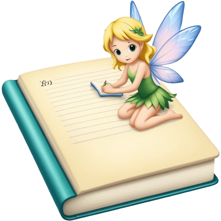 diary book belongs to fairy  emoji