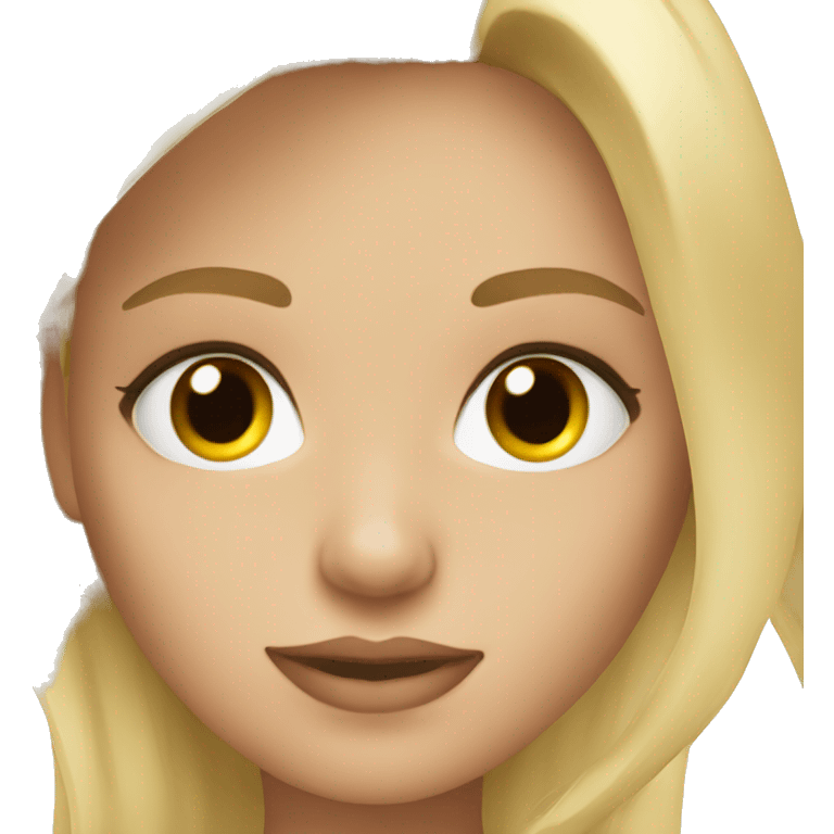 blonde long lashes emoji