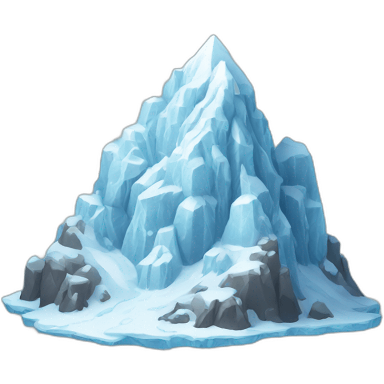 ice mountain emoji