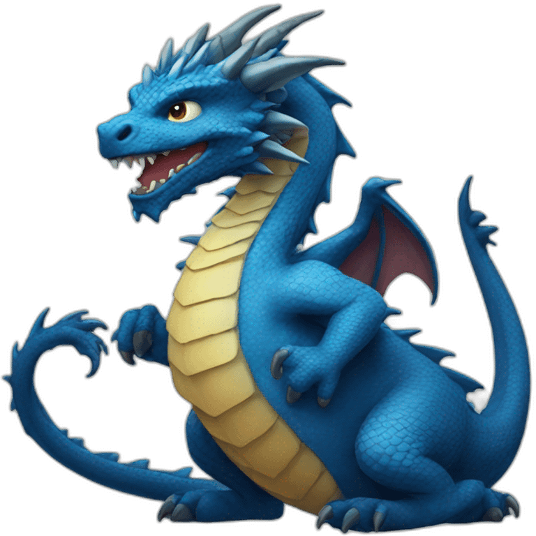 blue-dragon emoji