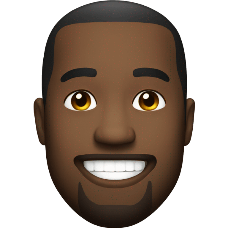 Kanye west smiling emoji