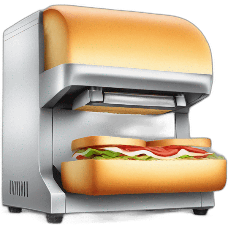 Sandwich machine emoji