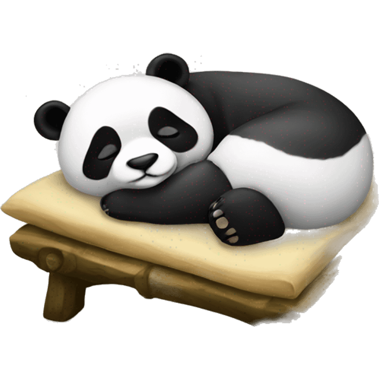 panda sleeping emoji