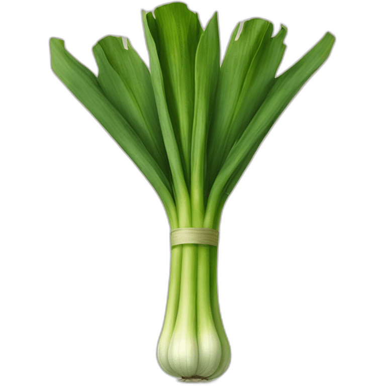 Leeks emoji