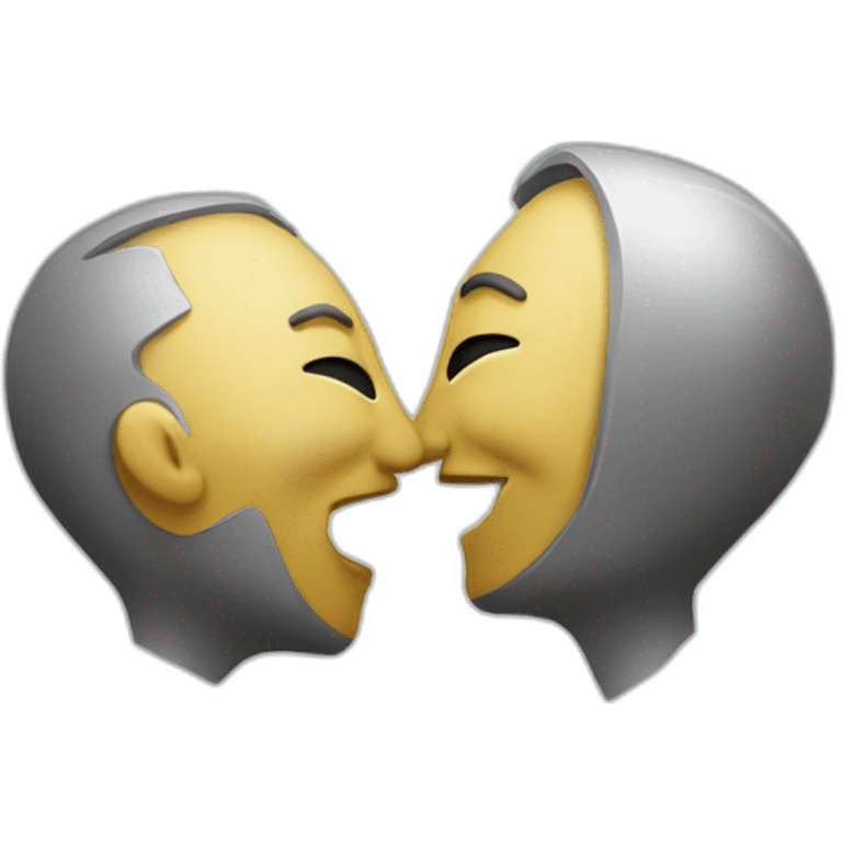 Allien kiss emoji