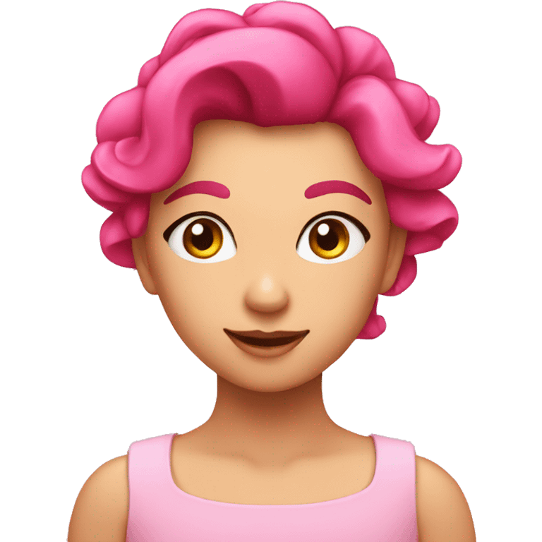 Estrella rosa  emoji