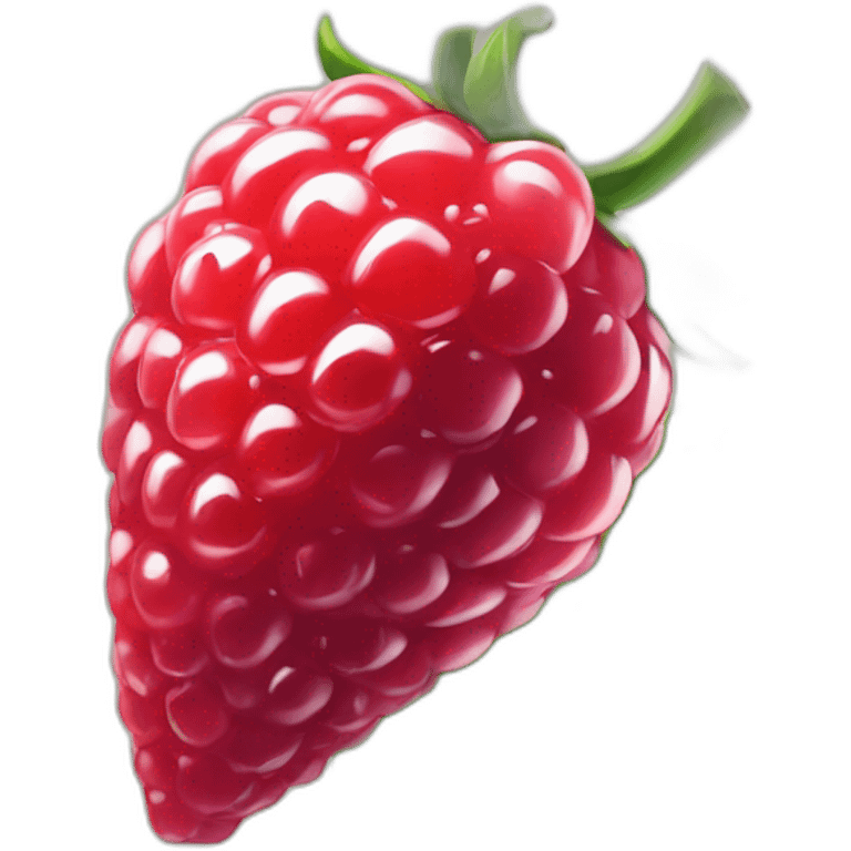 Fraise framboise myrtille emoji