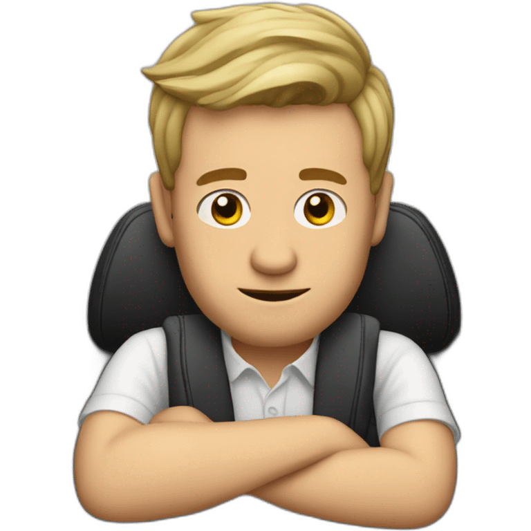 A drunk Man in a bentley car emoji