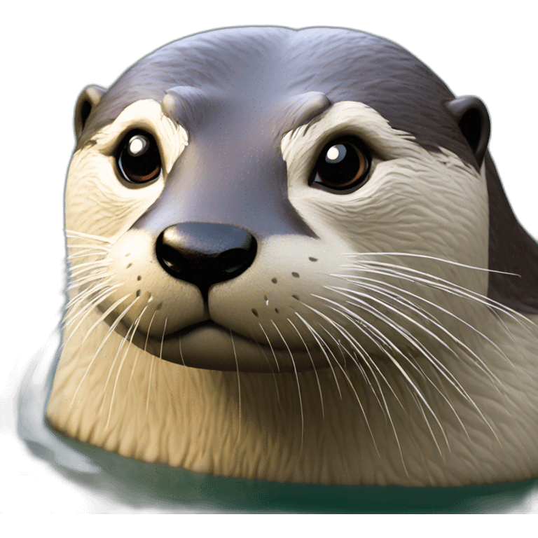 Loutre sur tortuz emoji