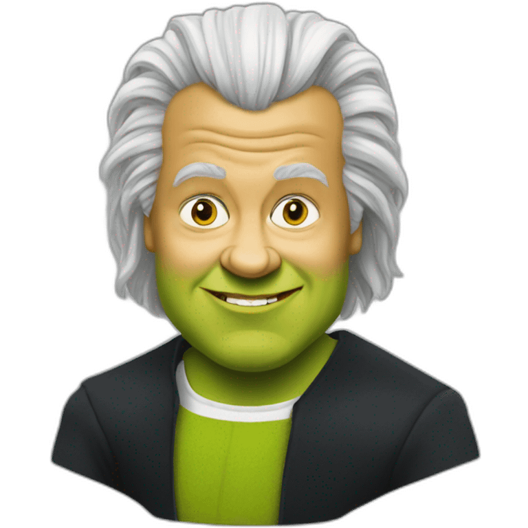 Geert wilders as shrek emoji