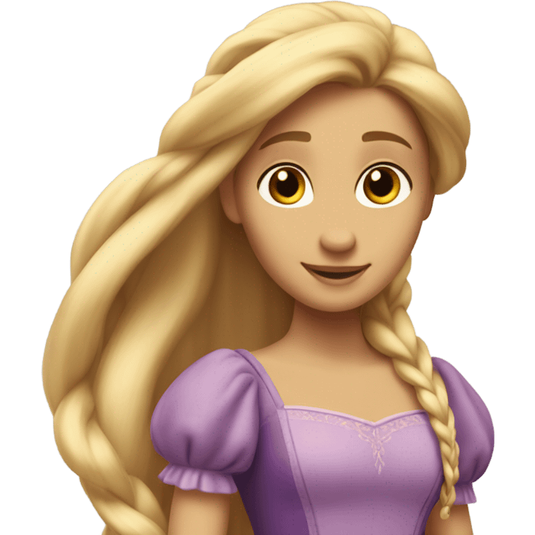 rapunzel emoji