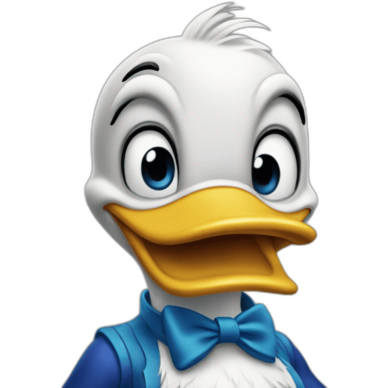 party donald duck emoji