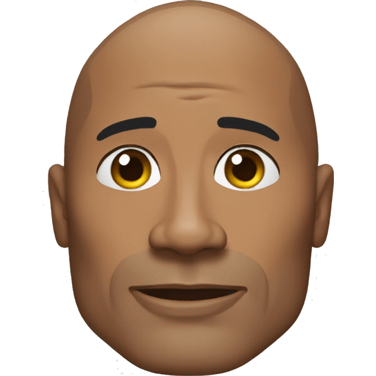 Dwayne johnson emoji