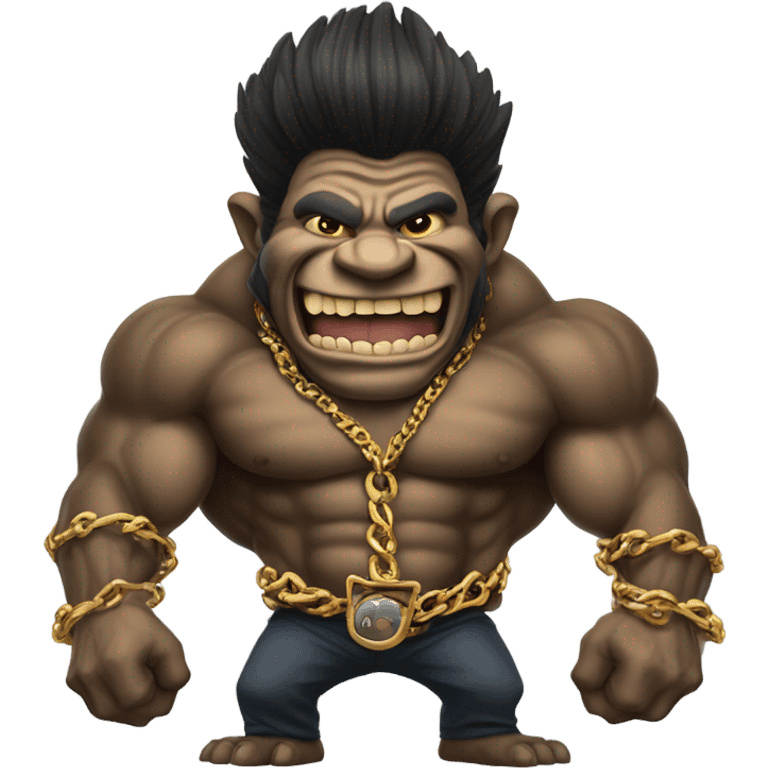 Mob boss troll emoji