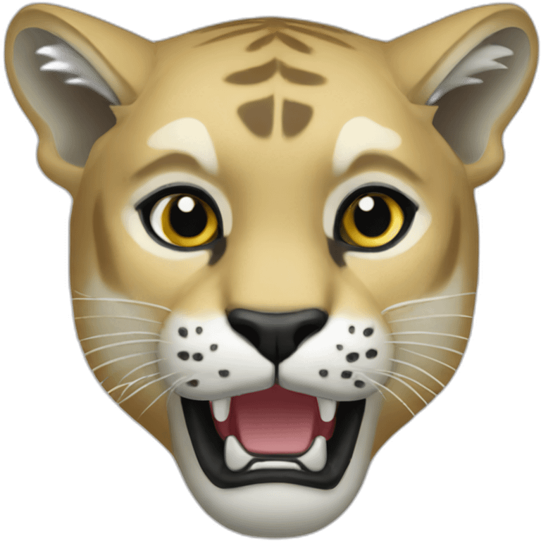 Pumas mascota emoji