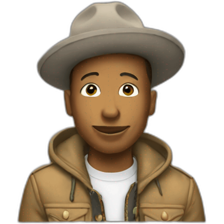 Pharell emoji