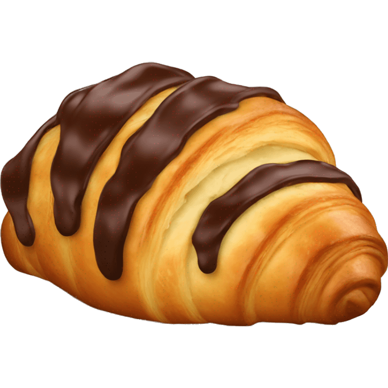 chocolate croissant emoji